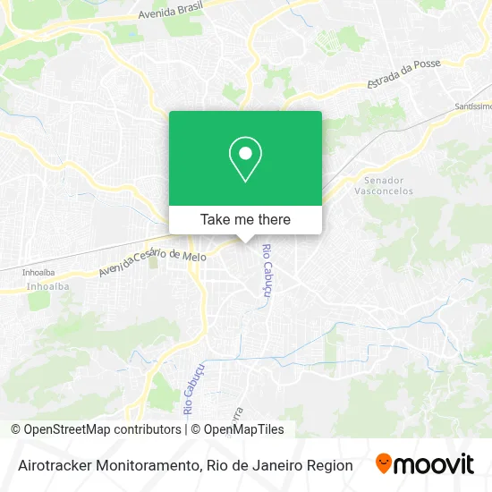Airotracker Monitoramento map