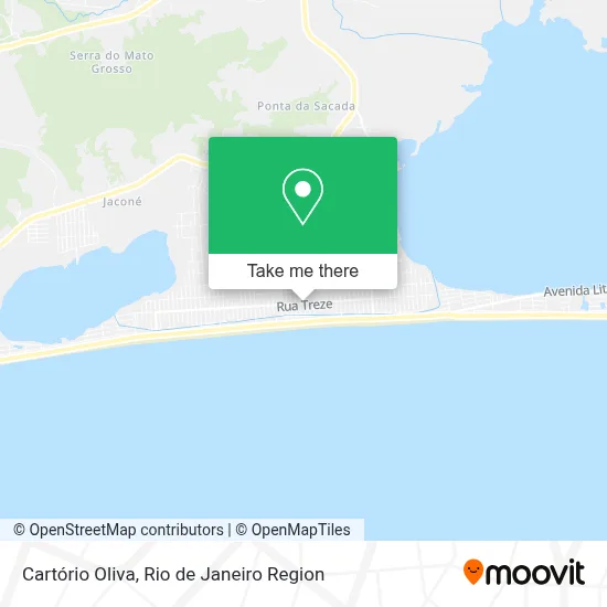 Cartório Oliva map