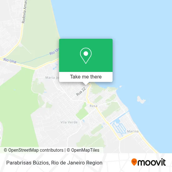 Parabrisas Búzios map