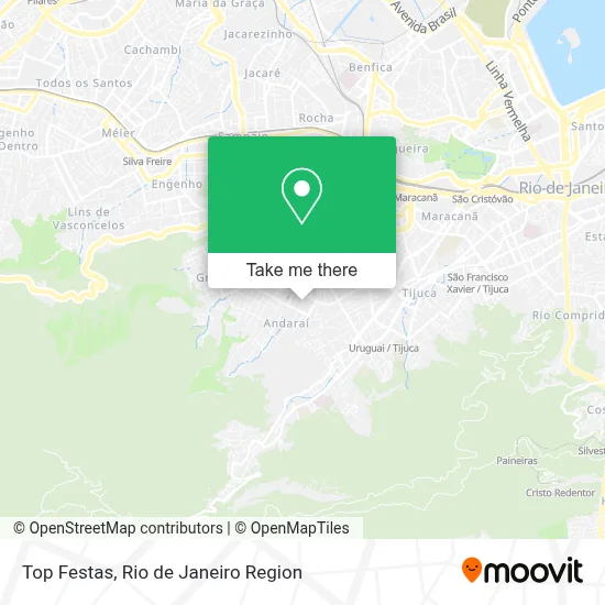 Top Festas map