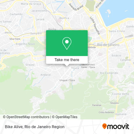 Bike Alive map