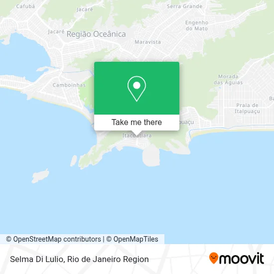 Selma Di Lulio map