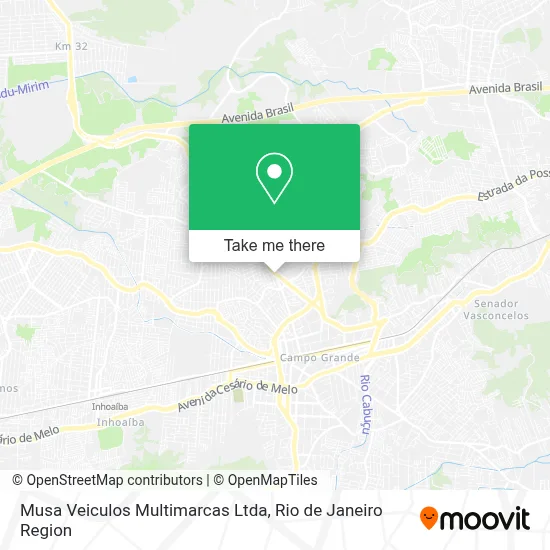 Musa Veiculos Multimarcas Ltda map