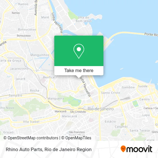 Rhino Auto Parts map