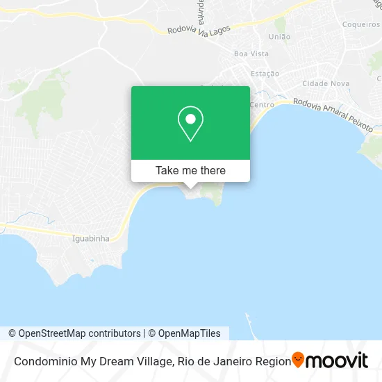 Condominio My Dream Village map