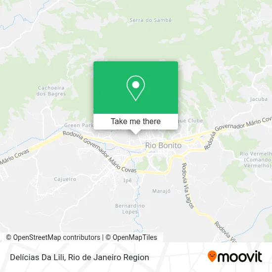 Delícias Da Lili map