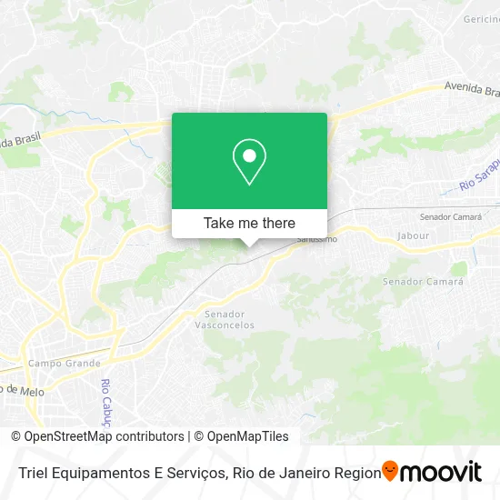 Triel Equipamentos E Serviços map