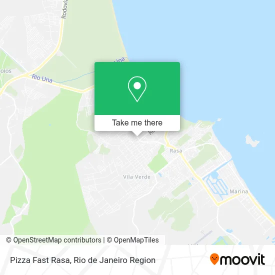 Pizza Fast Rasa map