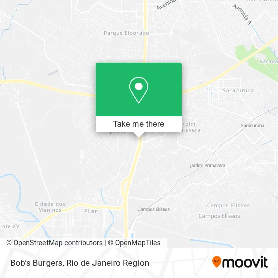 Bob's Burgers map
