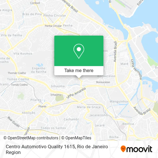 Centro Automotivo Quality 1615 map