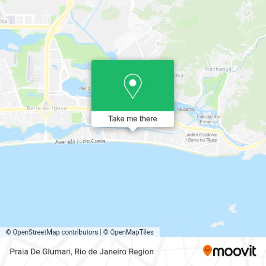 Praia De Glumari map