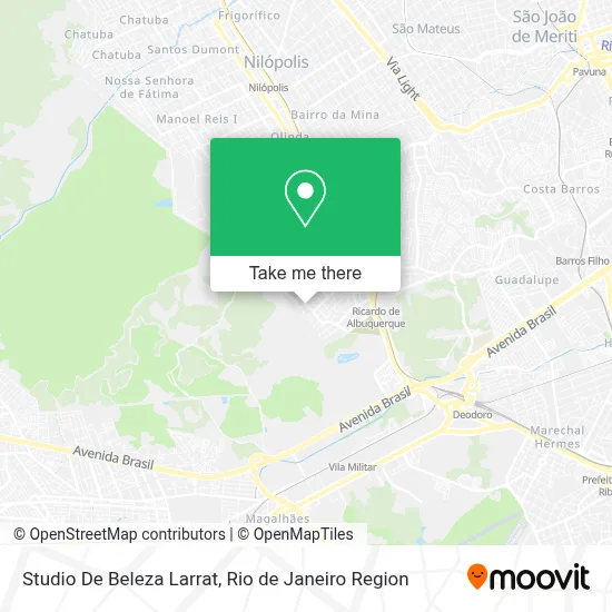Studio De Beleza Larrat map
