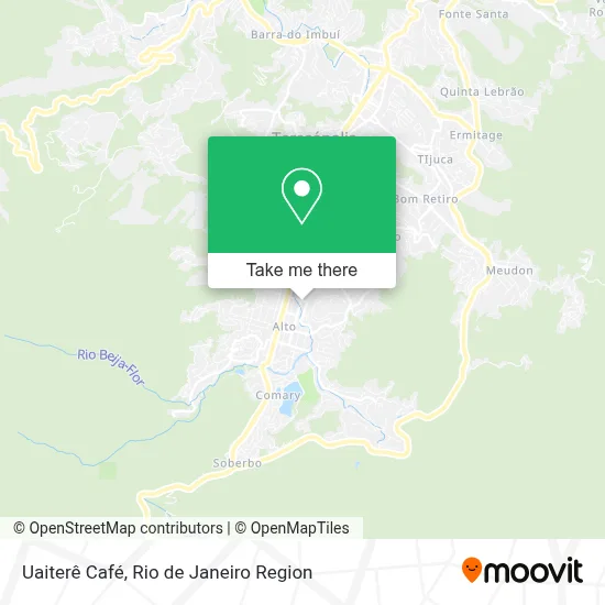 Uaiterê Café map
