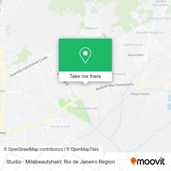 Studio - Milabeautyhairr map