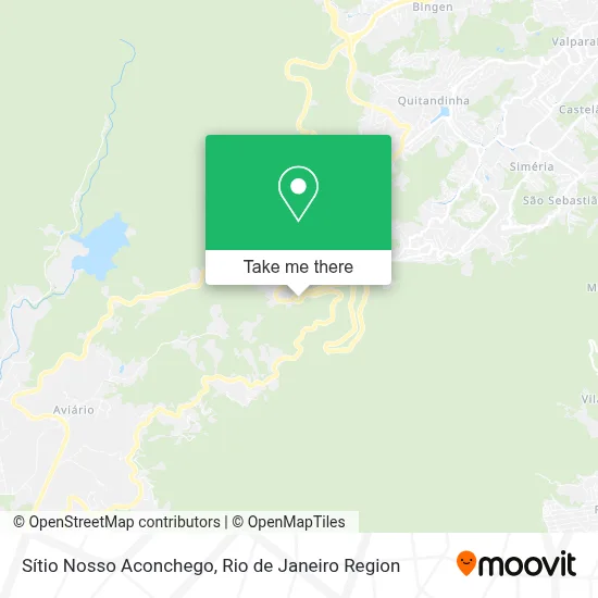 Sítio Nosso Aconchego map