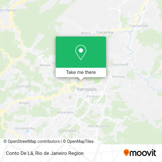 Conto De Lã map