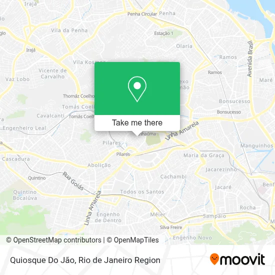 Quiosque Do Jão map
