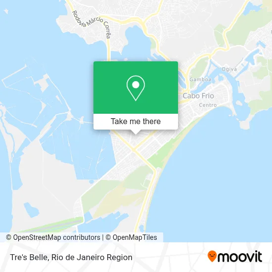 Tre's Belle map