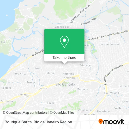 Boutique Sarita map