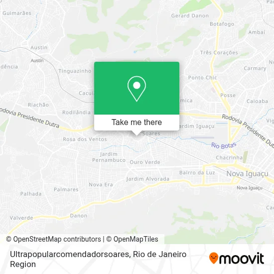Ultrapopularcomendadorsoares map