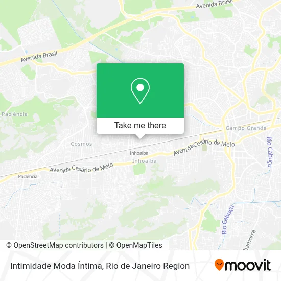 Intimidade Moda Íntima map
