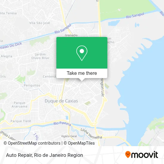 Auto Repair map