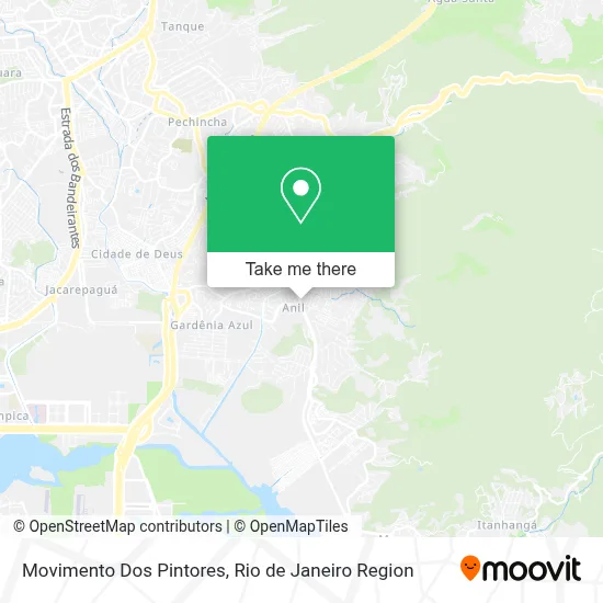 Movimento Dos Pintores map