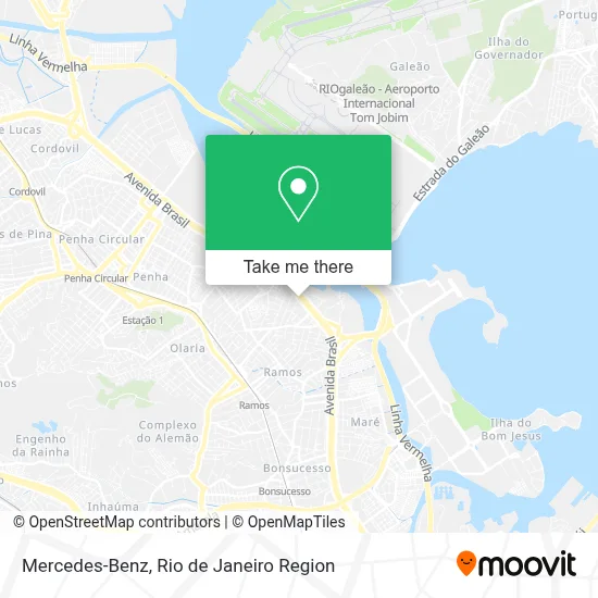 Mercedes-Benz map