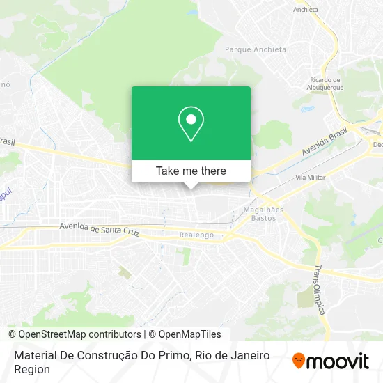 Material De Construção Do Primo map