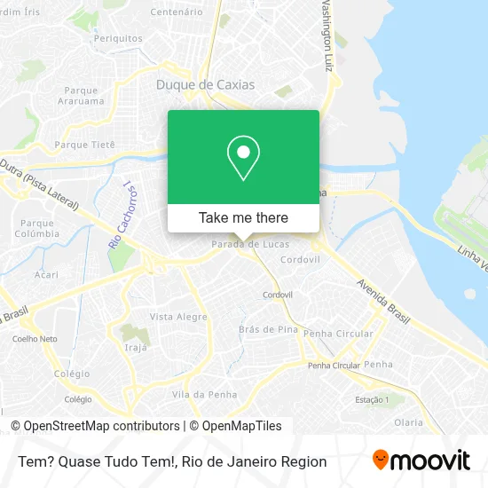 Tem? Quase Tudo Tem! map