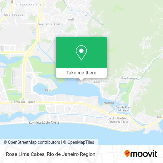 Rose Lima Cakes map