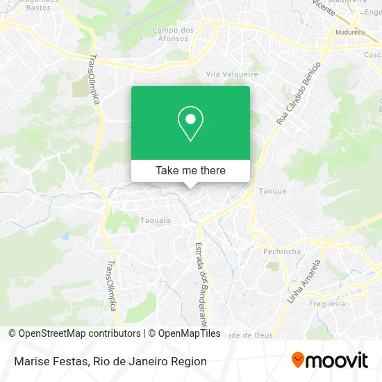 Marise Festas map