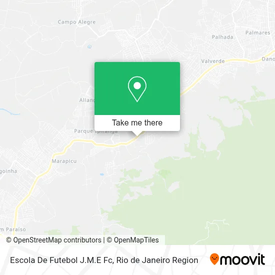 Escola De Futebol J.M.E Fc map