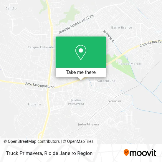 Truck Primavera map