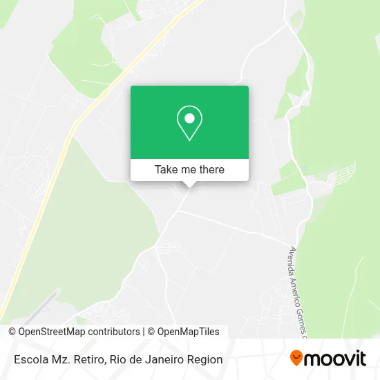 Escola Mz. Retiro map