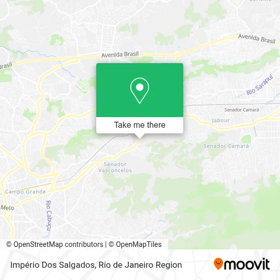 Império Dos Salgados map