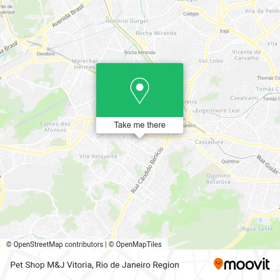 Pet Shop M&J Vitoria map