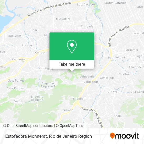 Estofadora Monnerat map