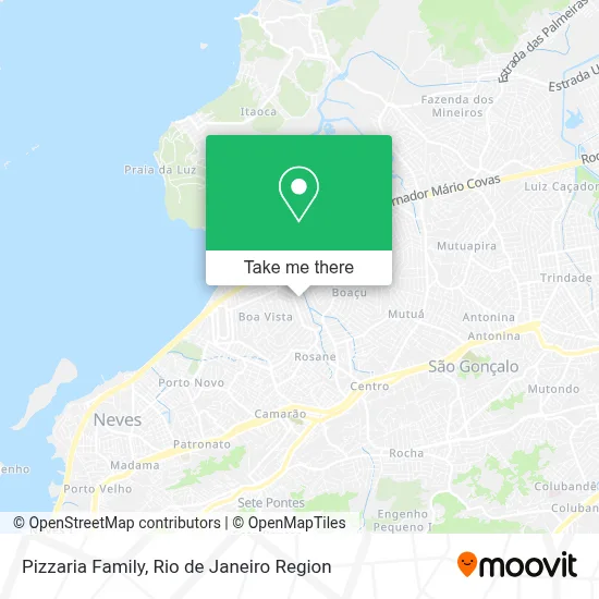 Pizzaria Family map