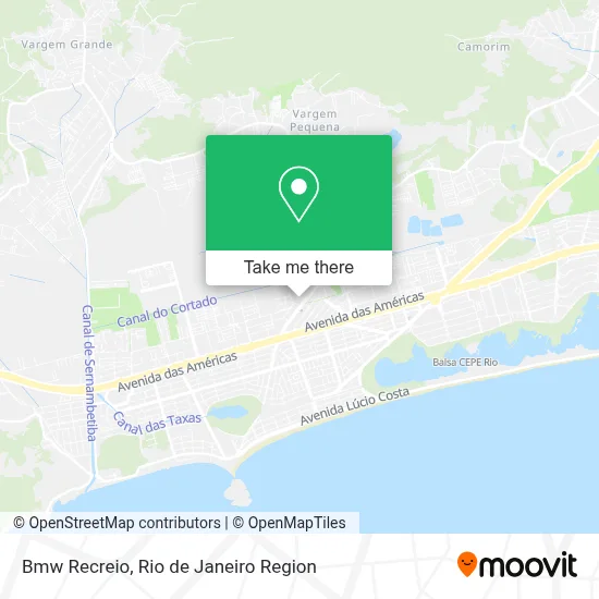 Bmw Recreio map