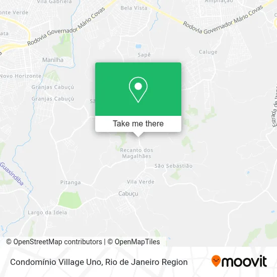 Condomínio Village Uno map