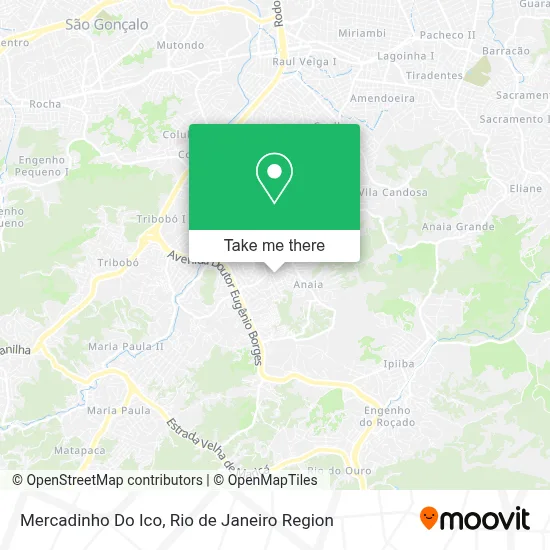 Mercadinho Do Ico map