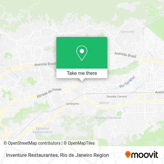 Inventure Restaurantes map