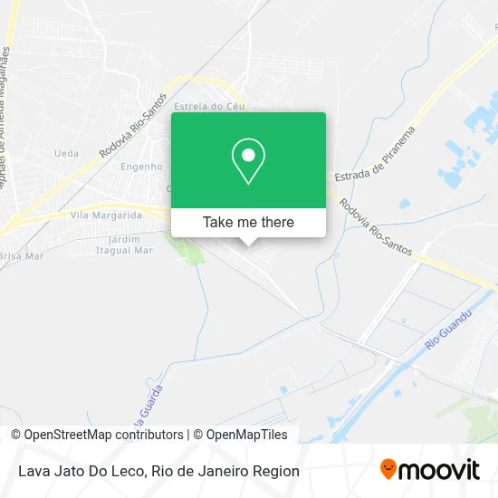 Lava Jato Do Leco map