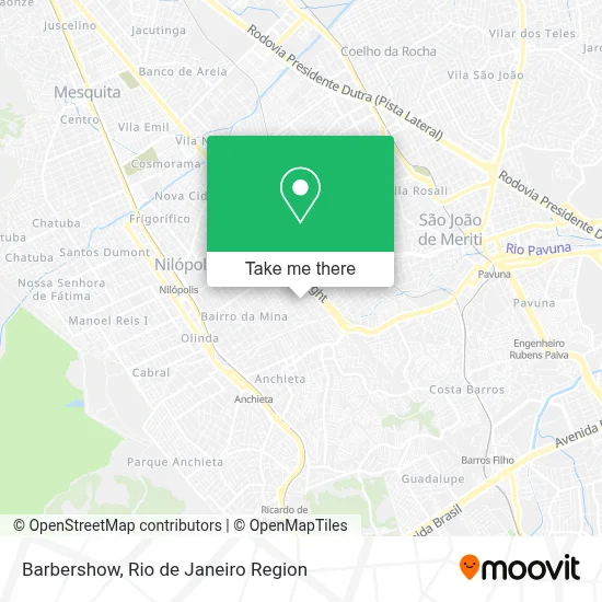 Barbershow map