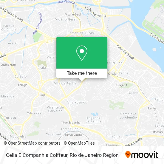 Celia E Companhia Coiffeur map
