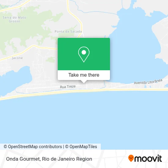 Onda Gourmet map