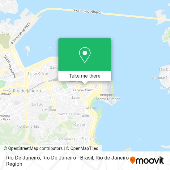 Rio De Janeiro, Rio De Janeiro - Brasil map