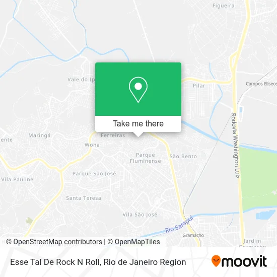 Esse Tal De Rock N Roll map