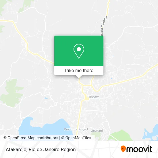 Atakarejo map